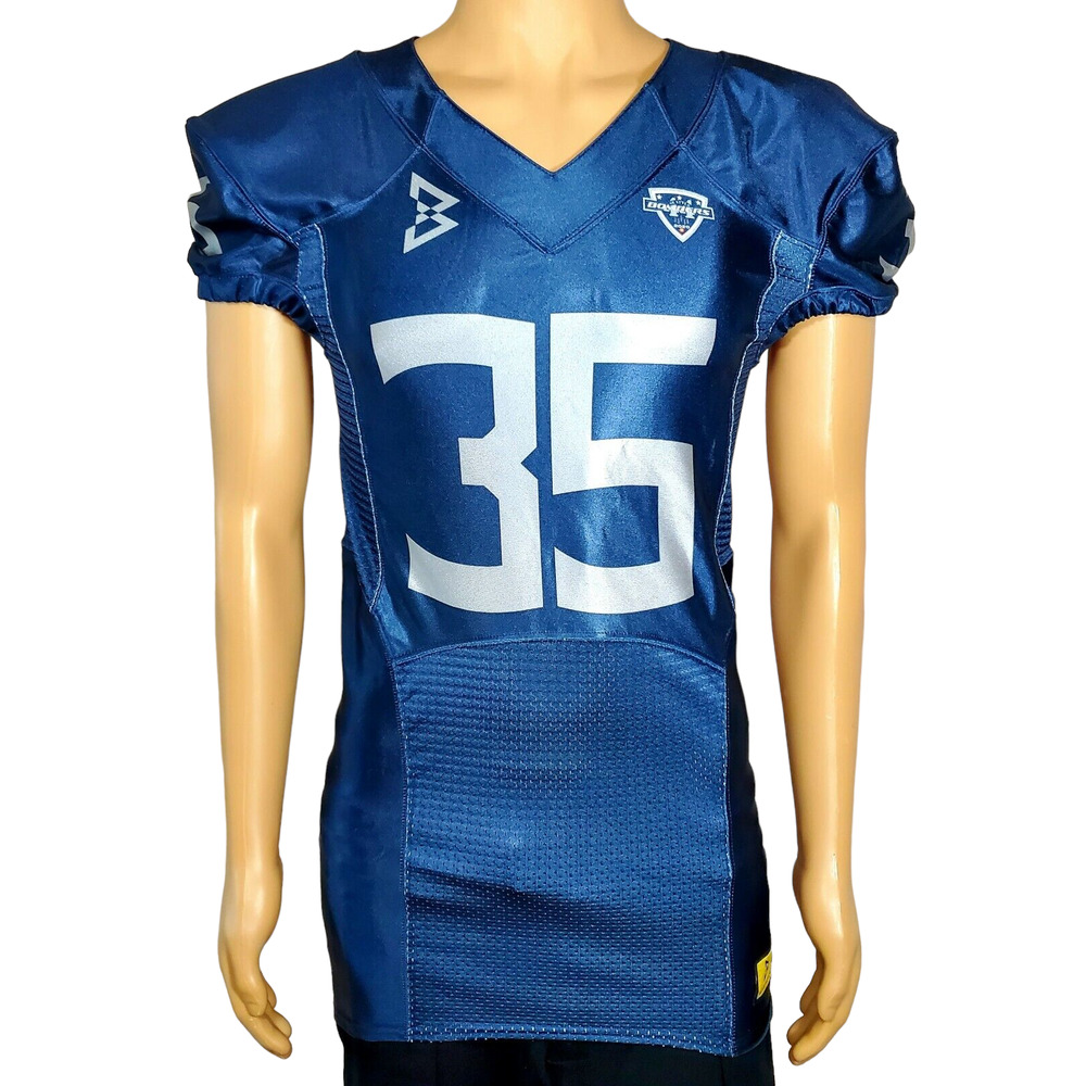 Semi Pro Football Seattle Bombers Used Jersey #35 Size Medium EUC